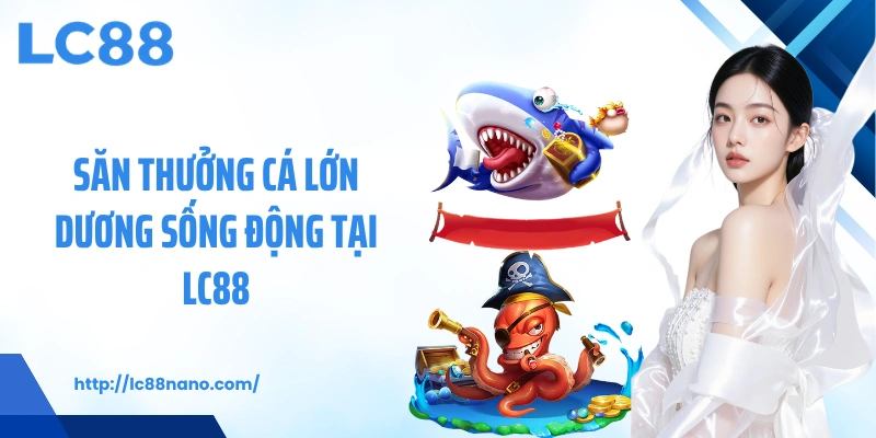 Săn thưởng cá lớn dương sống động tại LC88
